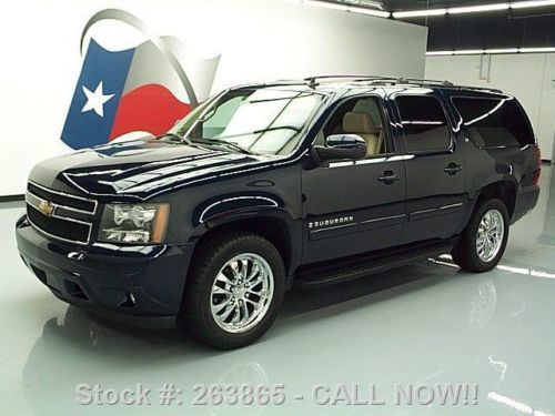 2007 chevy suburban 3lt sunroof leather dvd 20&#039;s 82k mi texas direct auto