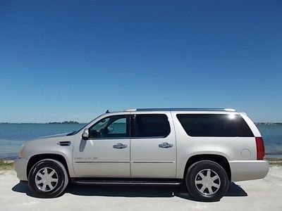 07 cadillac escalade esv awd - entertainment system - low miles &amp; loaded