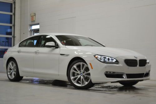 Great lease/buy! 14 bmw 640i gc cold weather no reserve lighting gps camera 19&#034;