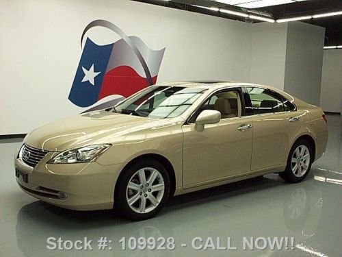 2007 lexus es350 climate seats sunroof nav rear cam 49k texas direct auto