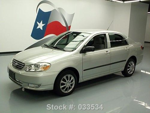 2004 toyota corolla ce automatic a/c cd player 88k mi texas direct auto