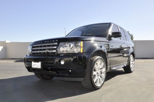 2007 land rover range rover sport supercharged sport utility 4-door 4.2l