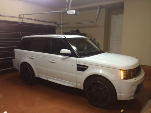 2013 white range rover sport