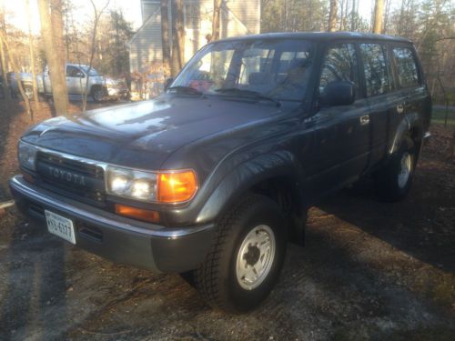 1991 fj80 landcruiser fj 80 land cruiser low miles zero rust