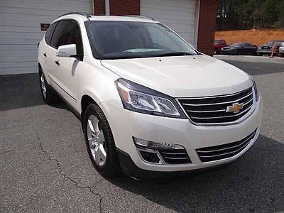 Chevrolet traverse ltz new 4 dr suv automatic gasoline 3.6l v6 dir dohc 24v wht