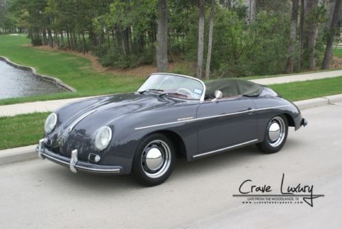 Porsche 356 speedster replica leather