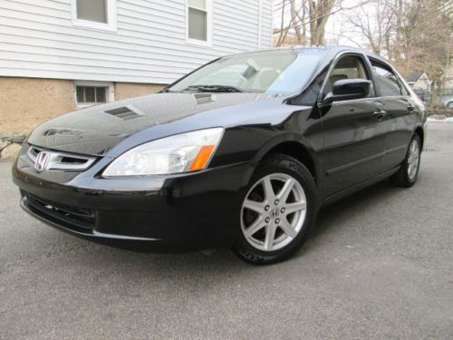 2003 honda accord ex**v6**leather**sunroof**alloy wheels**warranty**low miles!!!