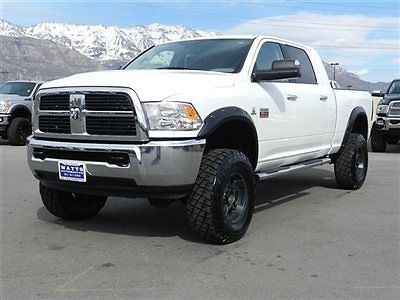 Dodge ram mega cab slt 4x4 cummins diesel custom lift wheels tires low miles tow