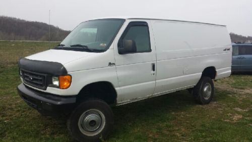 2004 ford e350 wagon, 6.0 liter powersroke, studded heads, egr delete, 4x4