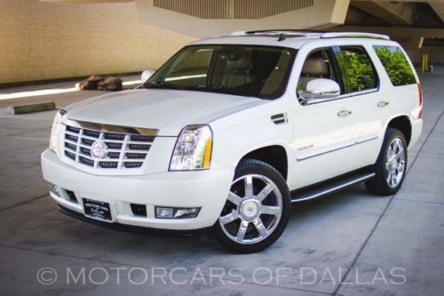 2011 cadillac escalade navigation sunroof bluetooth bose heated seats tv