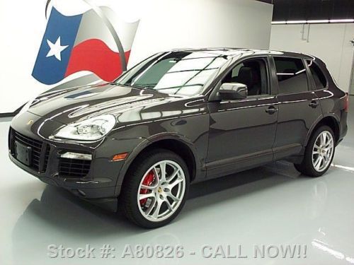 2009 porsche cayenne turbo s awd pano sunroof nav 51k texas direct auto