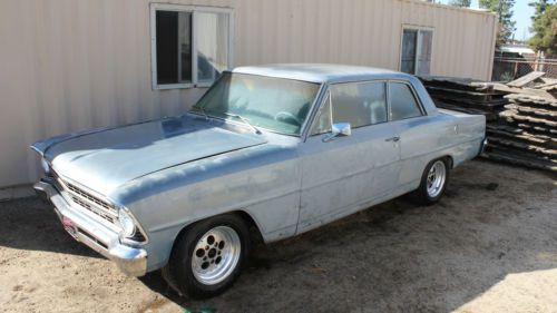 Awesome 1967 chevy nova 2-dr post-super clean car