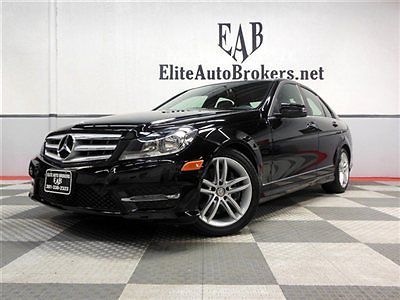 2013 c300 4matic sport 14k-navigation-keyless go-rear spoiler-clean carfax