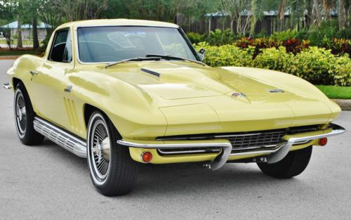 427 numbers matching factory a/c,4 sp, 66 chevrolet corvette p,s,p.b so rare wow