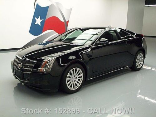 2011 cadillac cts4 3.6 coupe awd leather one owner 24k texas direct auto