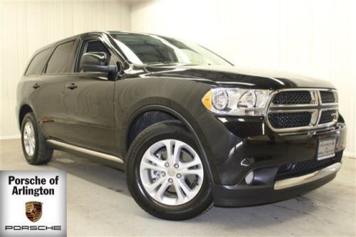 2013 durango awd suv black low miles clean like new cloth truck dodge