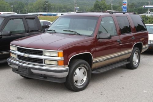 1999 chevrolet tahoe lt 4x4  perfect georgia carfax   buy a 4x4 tahoe cheap!!!