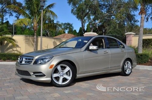 2011 mercedes benz c300 sport***navi***prem 1/sport pack***sunroof***satellite