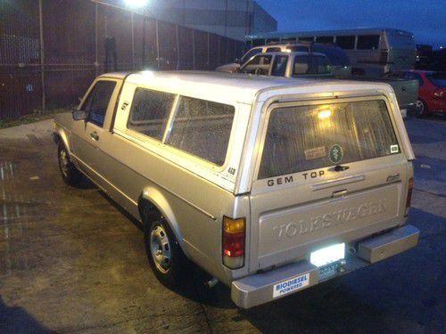 1982 volkswagen caddy / rabbit pickup truck - diesel - 1.6l - 4 speed - 45 mpg