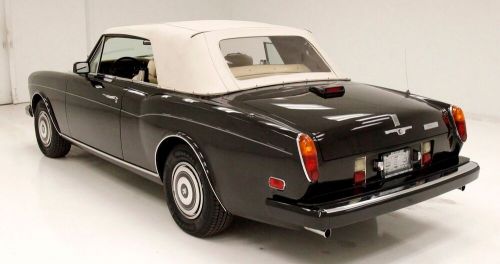 1986 rolls-royce corniche convertible