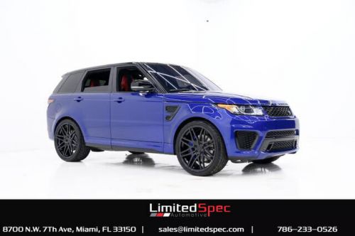 2015 land rover range rover sport svr sport utility 4d