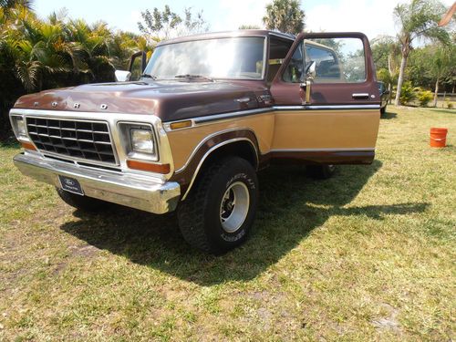 1979 ford bronco 4 wheel drive