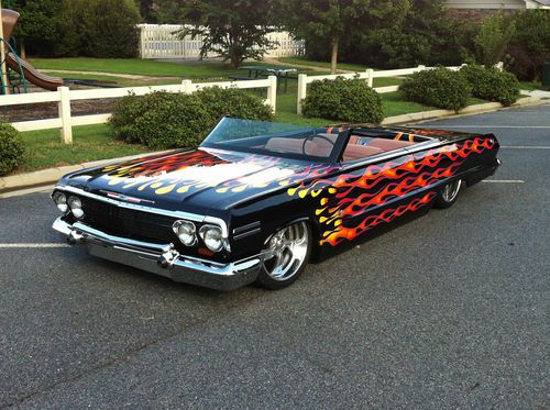 1963 impala full custom roadster style build 2012 ls3 480hp w/4l60e trans