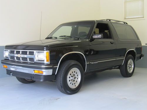 1993 chevrolet s-10 blazer low miles true survivor