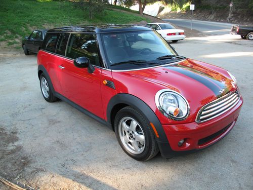 Chili red 2010 mini clubman