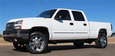 No reserve 2005 chevrolet 2500hd duramax diesel crew 4x4 short bed  az since new