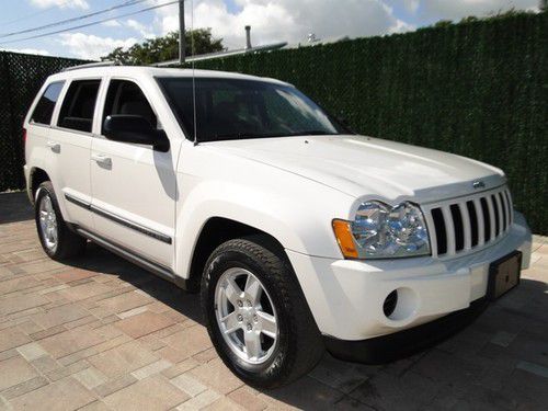 07 gr cherokee 4wd awd 4x4 low miles laredo 3.7l 5 passenger very clean suv gran