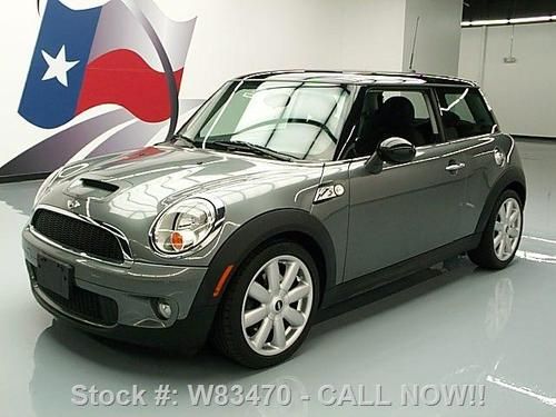 2009 mini cooper s turbo auto pano sunroof 17's 43k mi texas direct auto