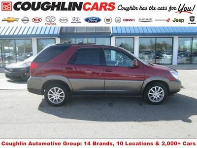 We finance! 2005 buick rendezvous cxl leather 3rd row sunroof nav 93k mi wow!