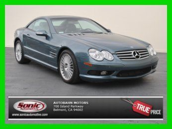 2003 sl55 amg california mb dealer serviced 23k miles bixenon rare color keyless