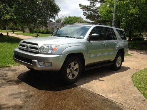 No reserve!!!! hurry!!! toyota 2004 toyota 4runner sr5 sport utility 4-door 4.0l