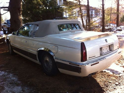 1998 cadillac eldorado convertible, rebuildable, no reserve