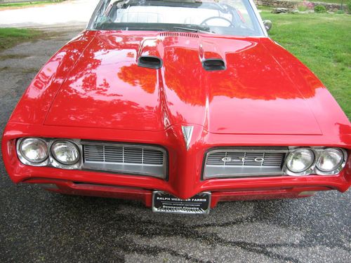 No reserve- lemans-gto convertible, rust free frame+ nice orig. trunk-floor pans