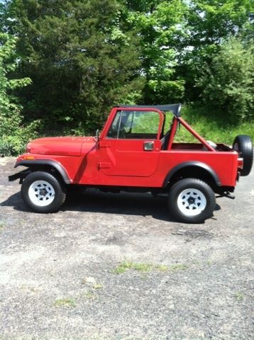 1984 jeep cj7 base sport utility 2-door 2.5l