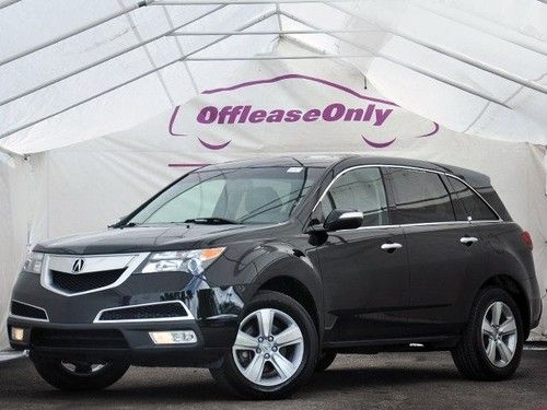 Leather moonroof paddle shifters power lift gate warranty off lease only
