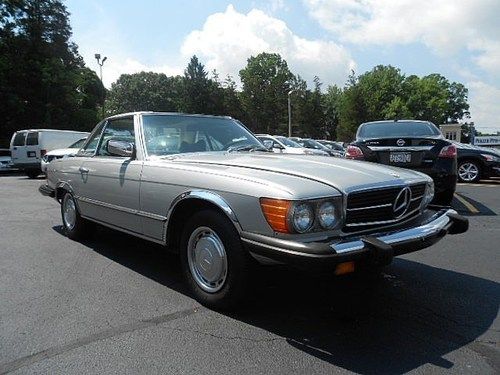 1976 mercedes-benz 450sl base convertible 2-door 4.5l