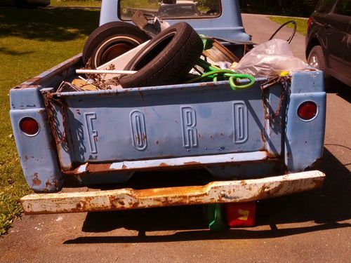 Find used 1958 Ford F100 Custom Cab pickup Parts Truck or restoration in Stroudsburg