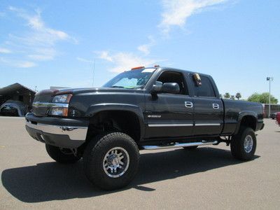 2003 lifted 4x4 4wd v8 gray automatic crew cab