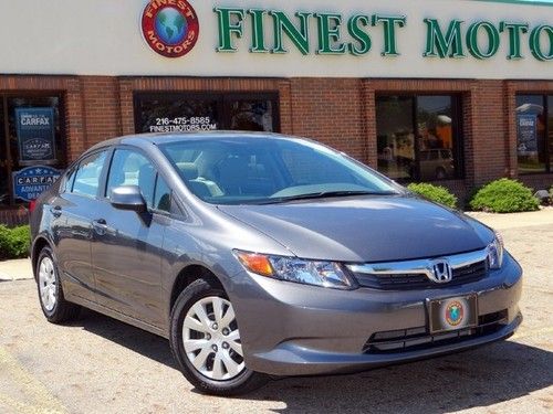 2012(12) honda civic lx sedan warranty eco assist multi info display