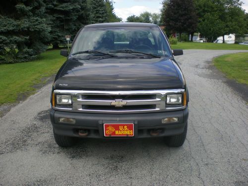 1994 extended cab fleetside pickup truck 4wd 4x4 4.3 vortec v6 engine auto trans