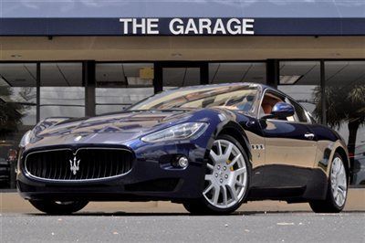 2008 maserati granturismo 4.2 405hp v8,blu mediterraneo/cuoio 20" bird cage whl