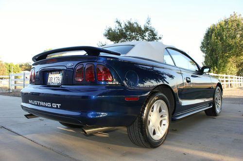 1996 Ford mustang gt convertible owners manual #3