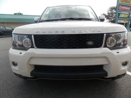 2010 land rover range rover sport supercharged sport utility 4-door 5.0l