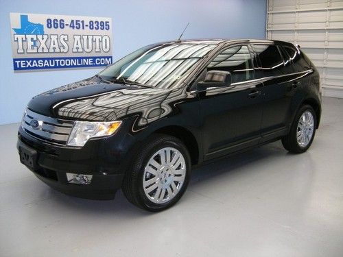 We finance!!!  2010 ford edge limited awd pano roof nav tv's leather texas auto