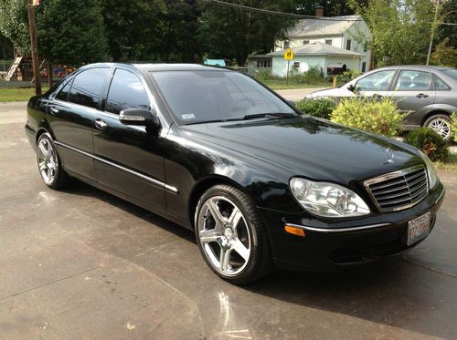 Mercedes Benz s500 Black