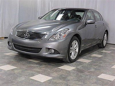 2011 infiniti g37x awd 23k premium camera bose bluetooth mroof  heated leather